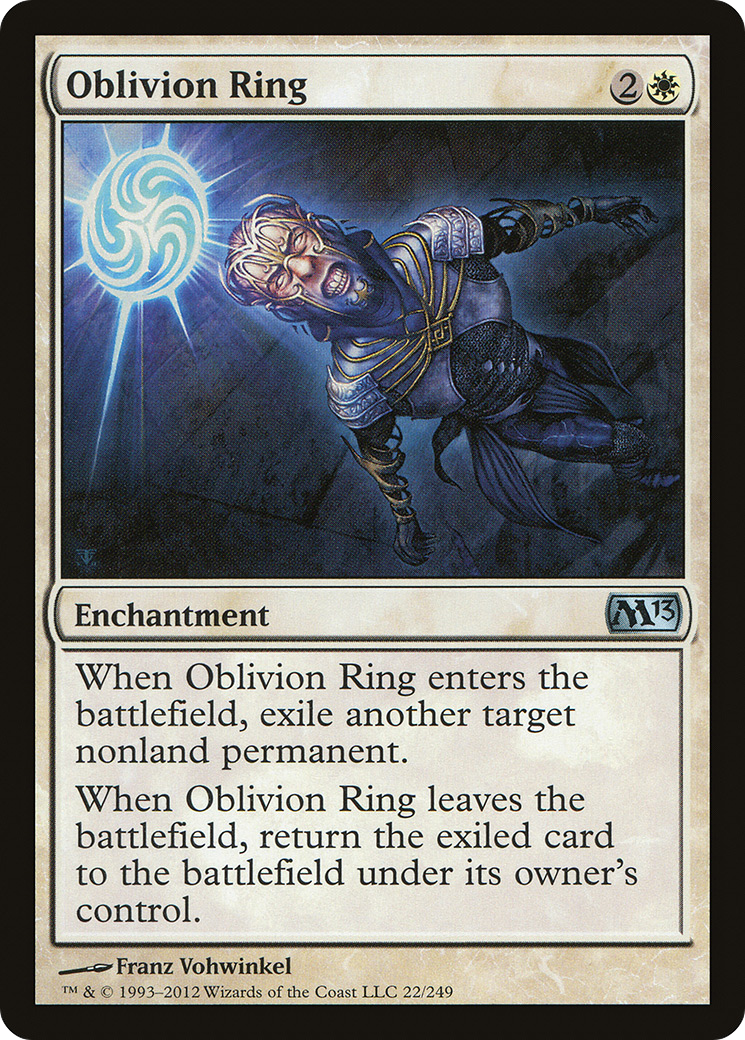 Oblivion Ring (M13-022) [Magic 2013] Foil MTG Single Wizards of the Coast