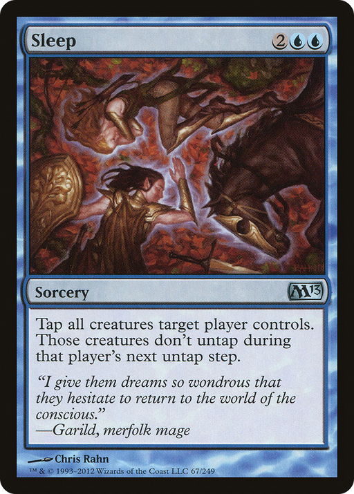 Sleep (M13-067) [Magic 2013] Foil MTG Single Wizards of the Coast