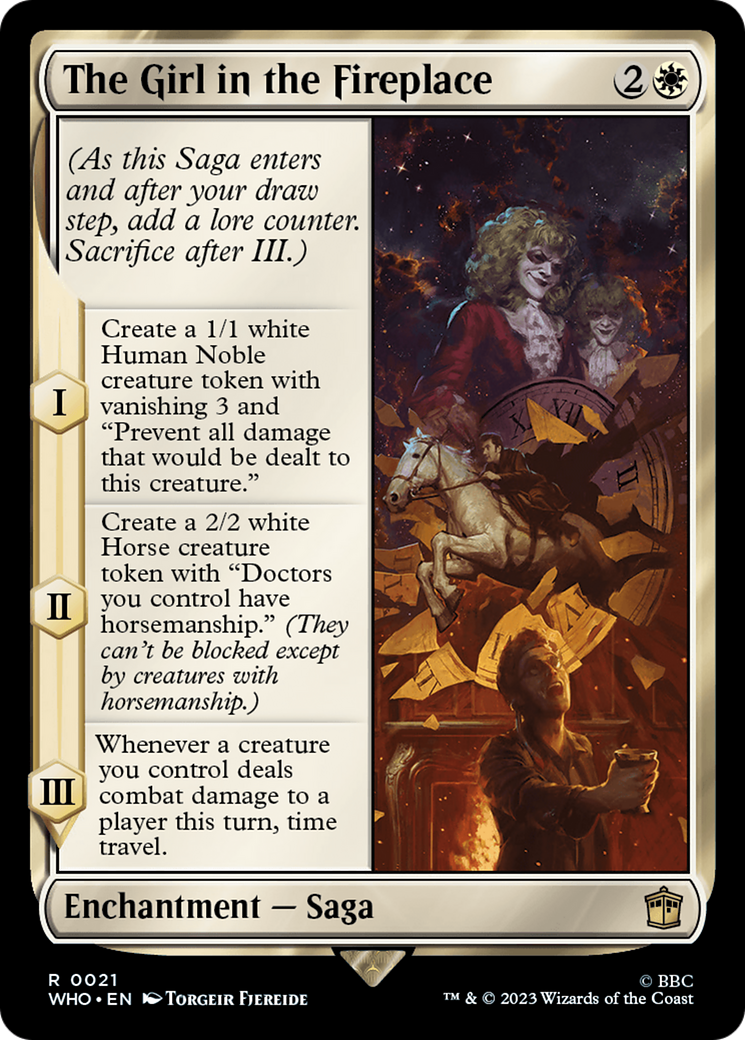 The Girl in the Fireplace (WHO-021) [Doctor Who] MTG Single Wizards of the Coast