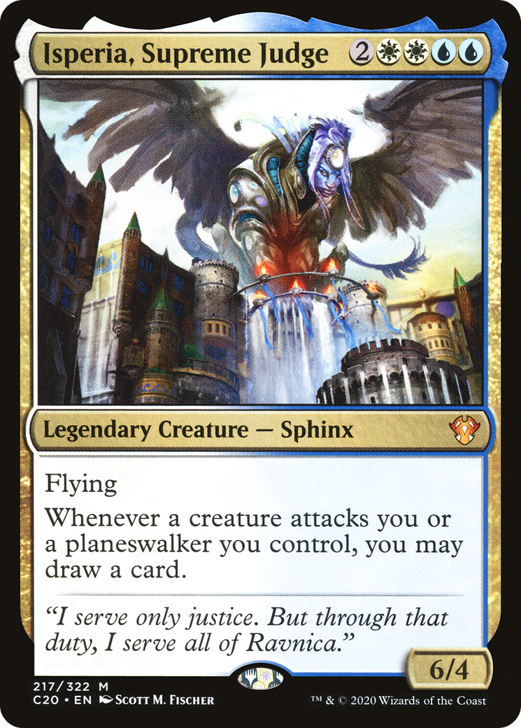 Isperia, Supreme Judge (C20-217) [Commander 2020] MTG Single Wizards of the Coast