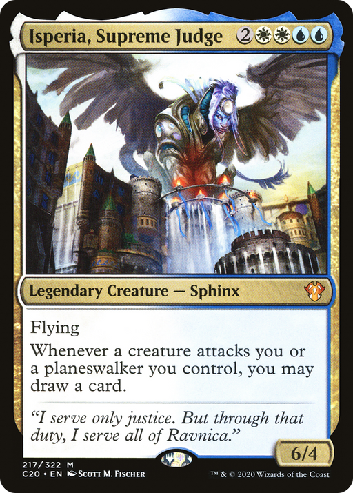 Isperia, Supreme Judge (C20-217) [Commander 2020] MTG Single Wizards of the Coast