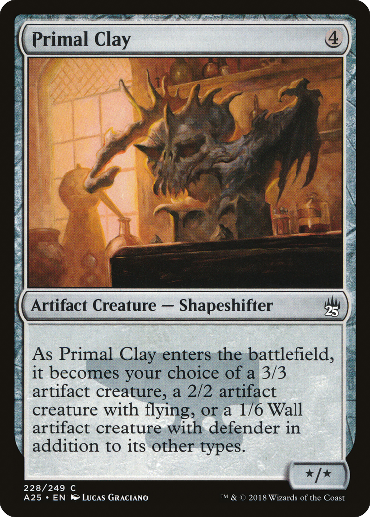 Primal Clay [Masters 25] MTG Single Magic: The Gathering