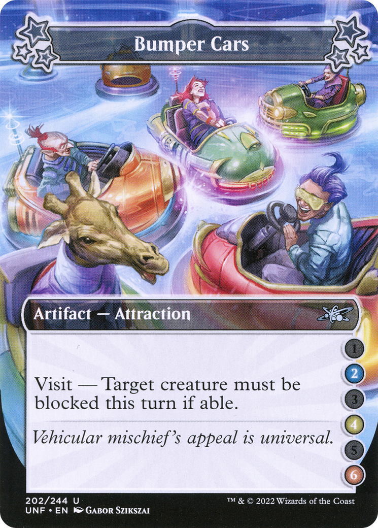 Bumper Cars (UNF-202B) [Unfinity] MTG Single Wizards of the Coast