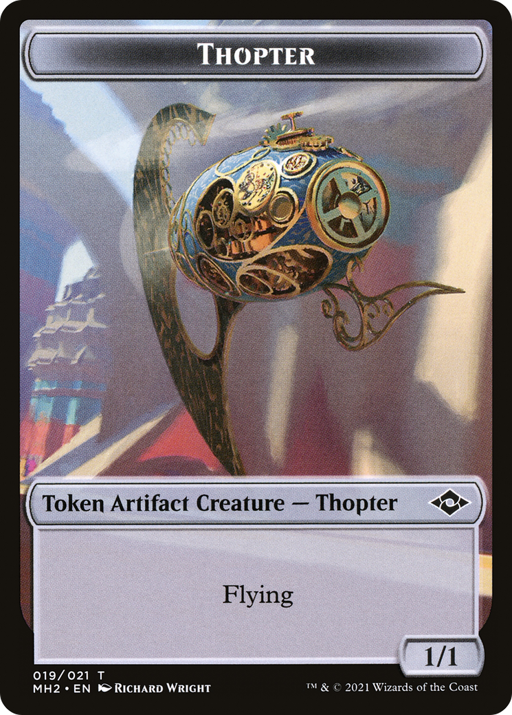 Thopter (TMH2-019) [Tokens] Modern Horizons 2 Tokens Foil MTG Single Wizards of the Coast