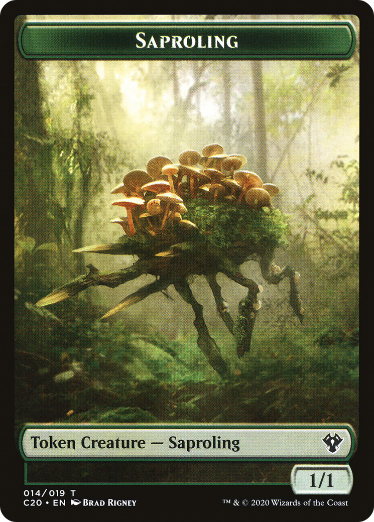 Saproling (TC20-014) [Tokens] Commander 2020 Tokens MTG Single Wizards of the Coast