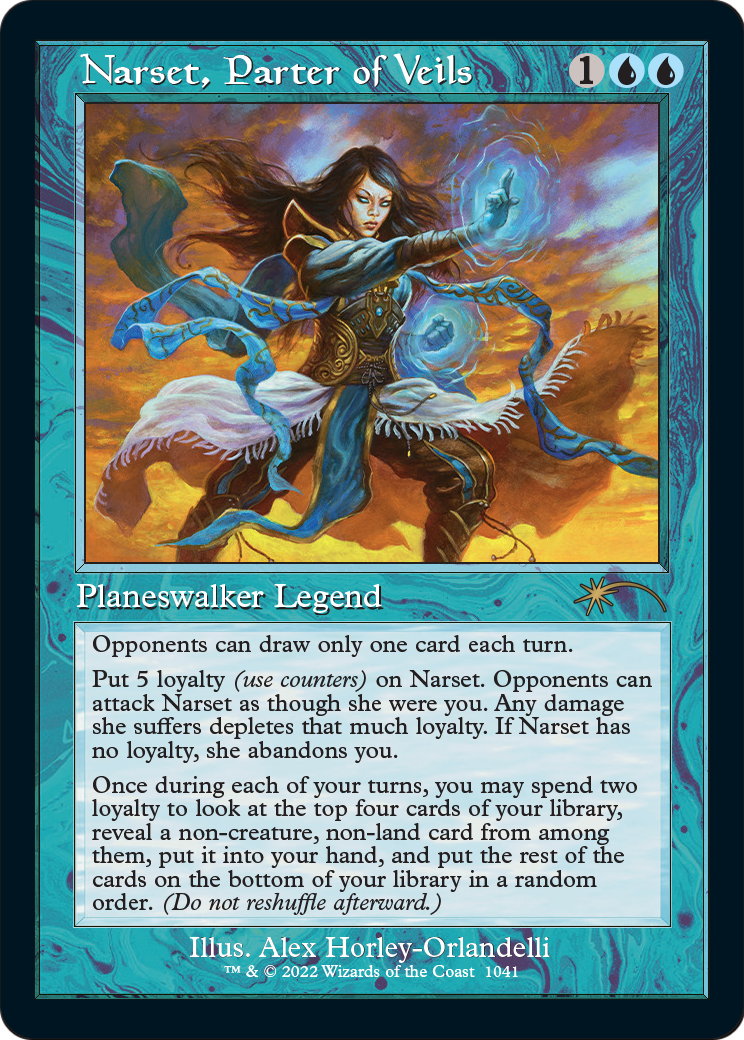 Narset, Parter of Veils (SLD-1041) [Secret Lair] Drop MTG Single Wizards of the Coast