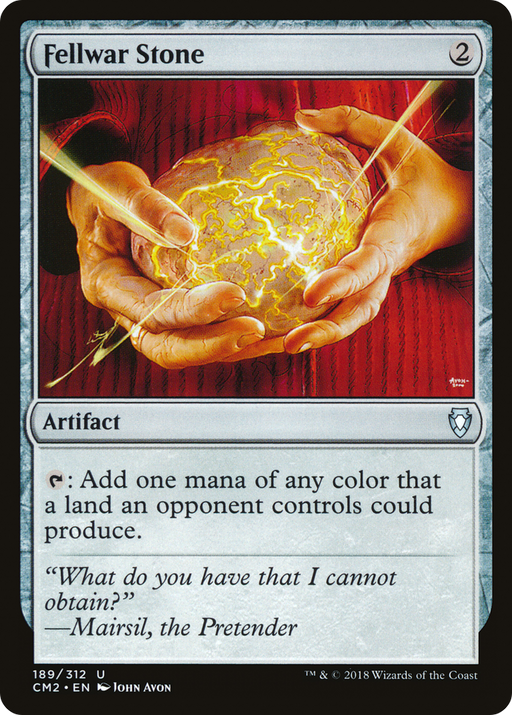 Fellwar Stone (CM2-189) [Commander Anthology Volume II] MTG Single Wizards of the Coast