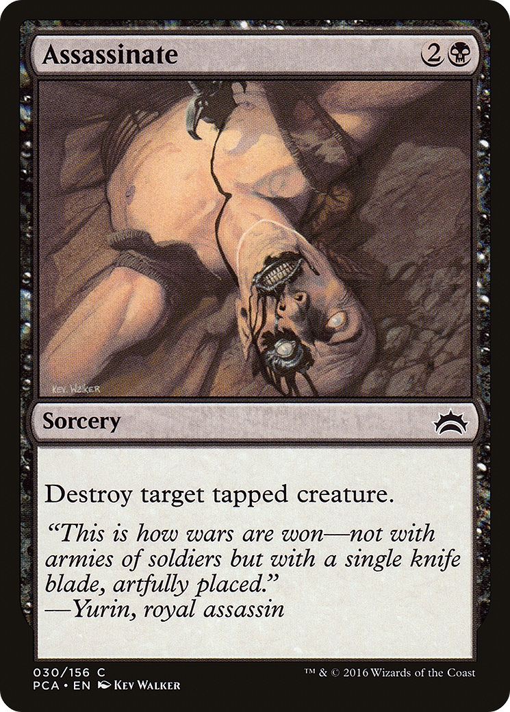 Assassinate (PCA-030) [Misc] Planechase Anthology MTG Single Wizards of the Coast