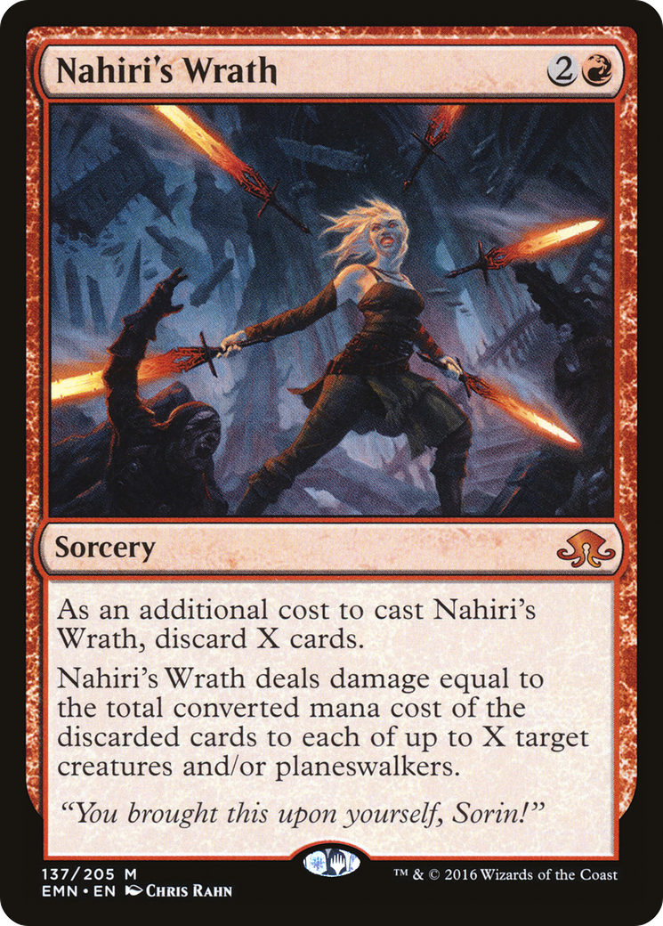 Nahiri's Wrath (EMN-137) [Eldritch Moon] Foil MTG Single Wizards of the Coast