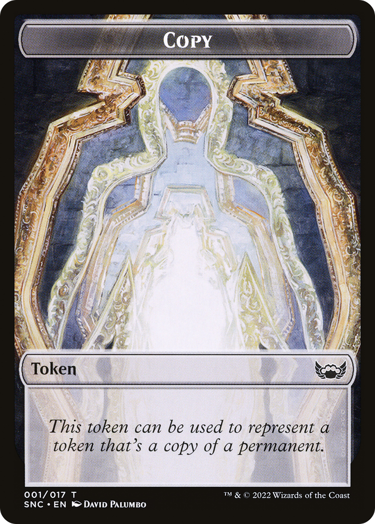 Copy (TSNC-001) [Tokens] Streets of New Capenna Tokens MTG Single Wizards of the Coast