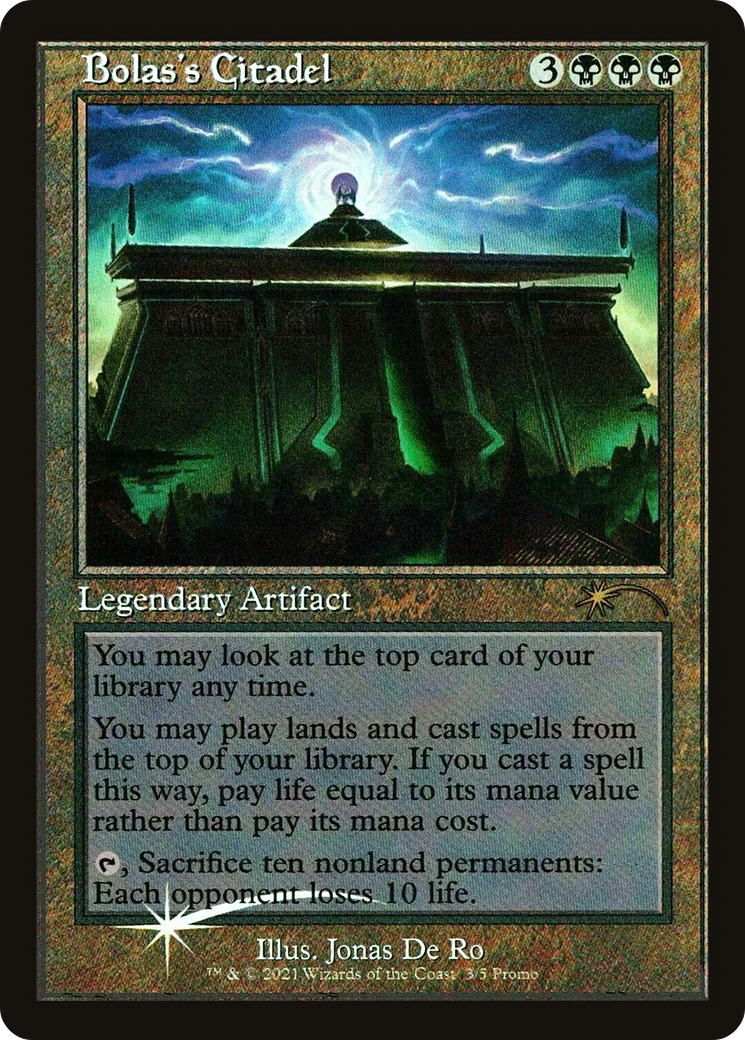 Bolas's Citadel (WPN-003) [Misc] Love Your LGS 2021 Foil MTG Single Wizards of the Coast