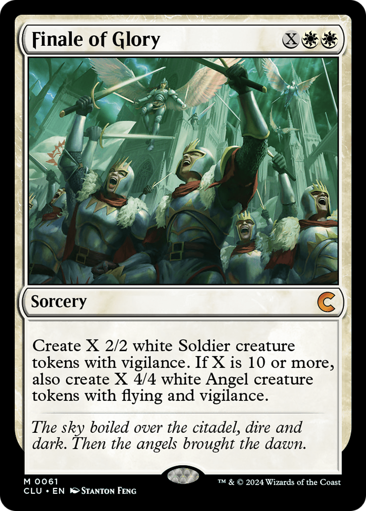 Finale of Glory (CLU-061) [Ravnica: Clue Edition] MTG Single Wizards of the Coast