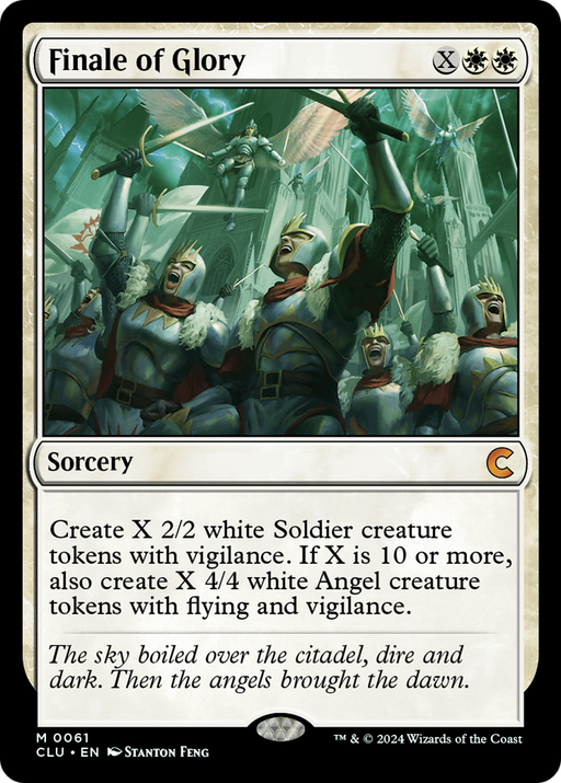 Finale of Glory (CLU-061) [Ravnica: Clue Edition] MTG Single Wizards of the Coast