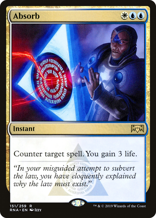Absorb (RNA-151) [Ravnica Allegiance] MTG Single Wizards of the Coast