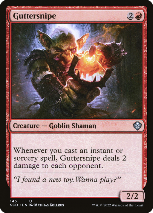Guttersnipe (SCD-145) [Starter Commander Decks] MTG Single Wizards of the Coast