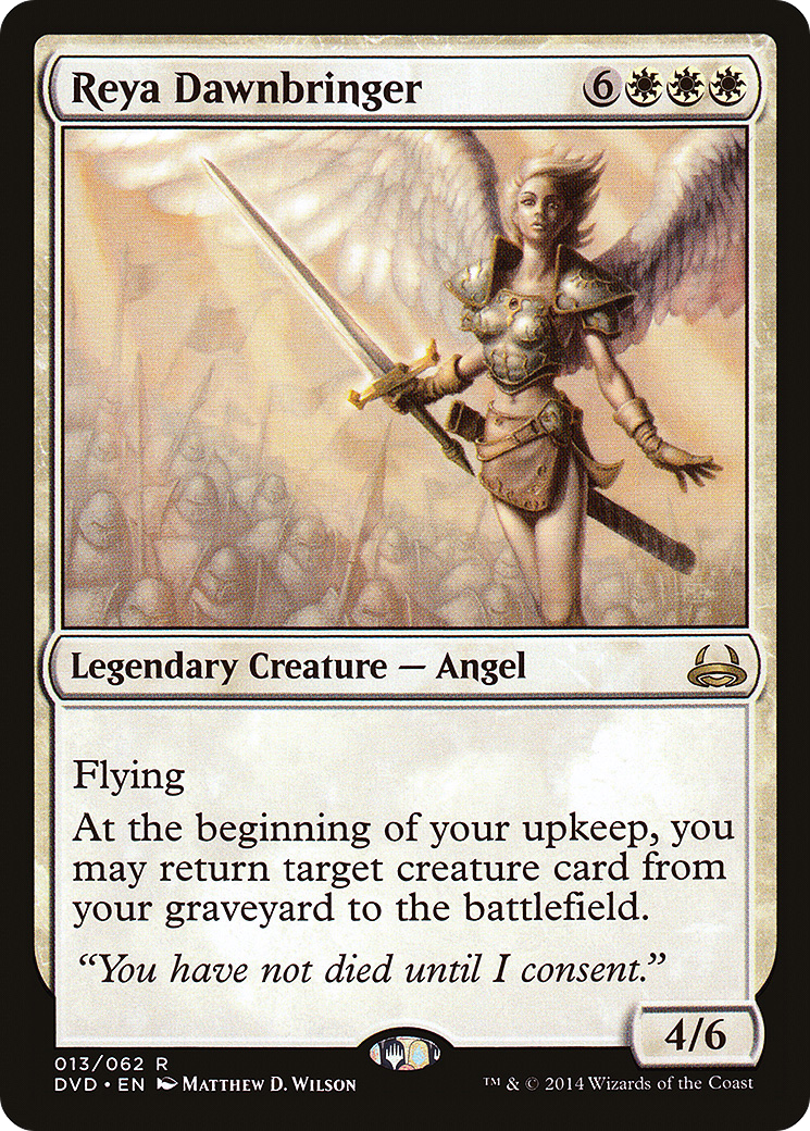 Reya Dawnbringer (DD3-) [Misc] Duel Decks Anthology: Divine vs. Demonic MTG Single Wizards of the Coast