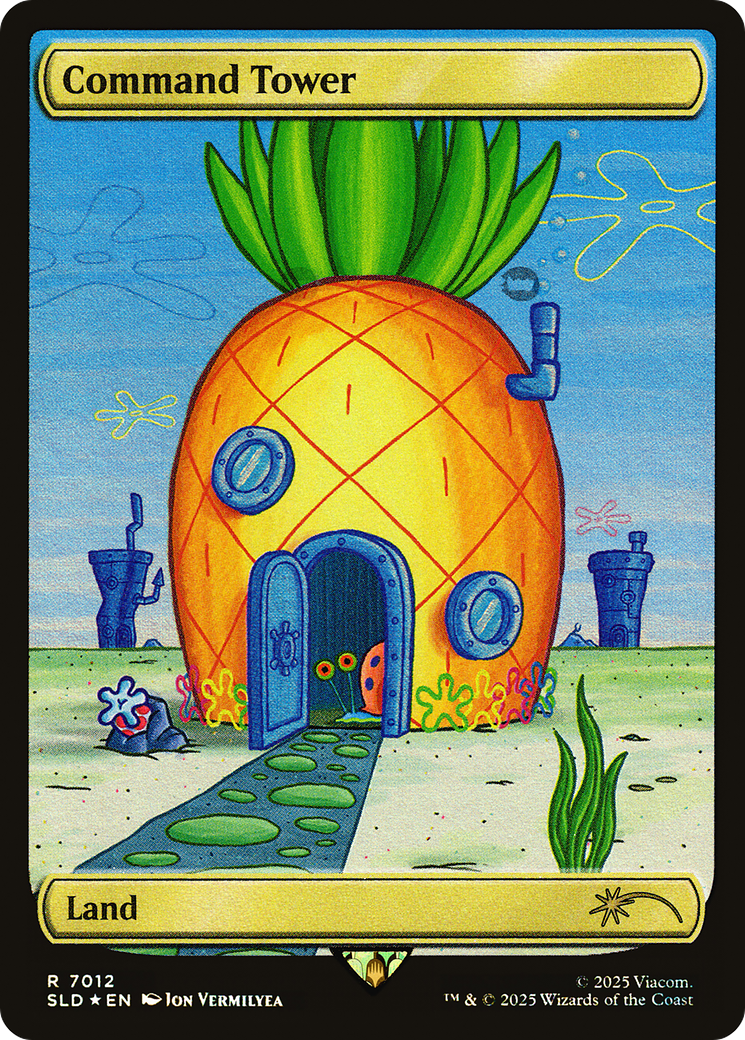 Command Tower (7012) (Rainbow Foil) (SLD-7012) [Secret Lair Drop] Foil
