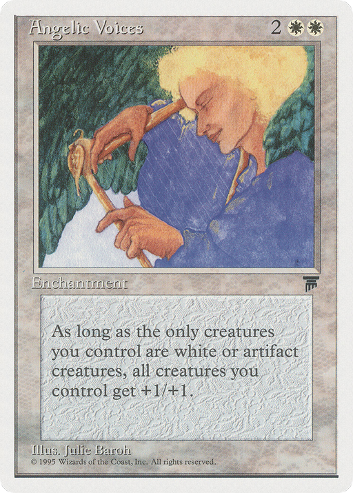 Angelic Voices (CHR-003) [Chronicles] MTG Single Wizards of the Coast