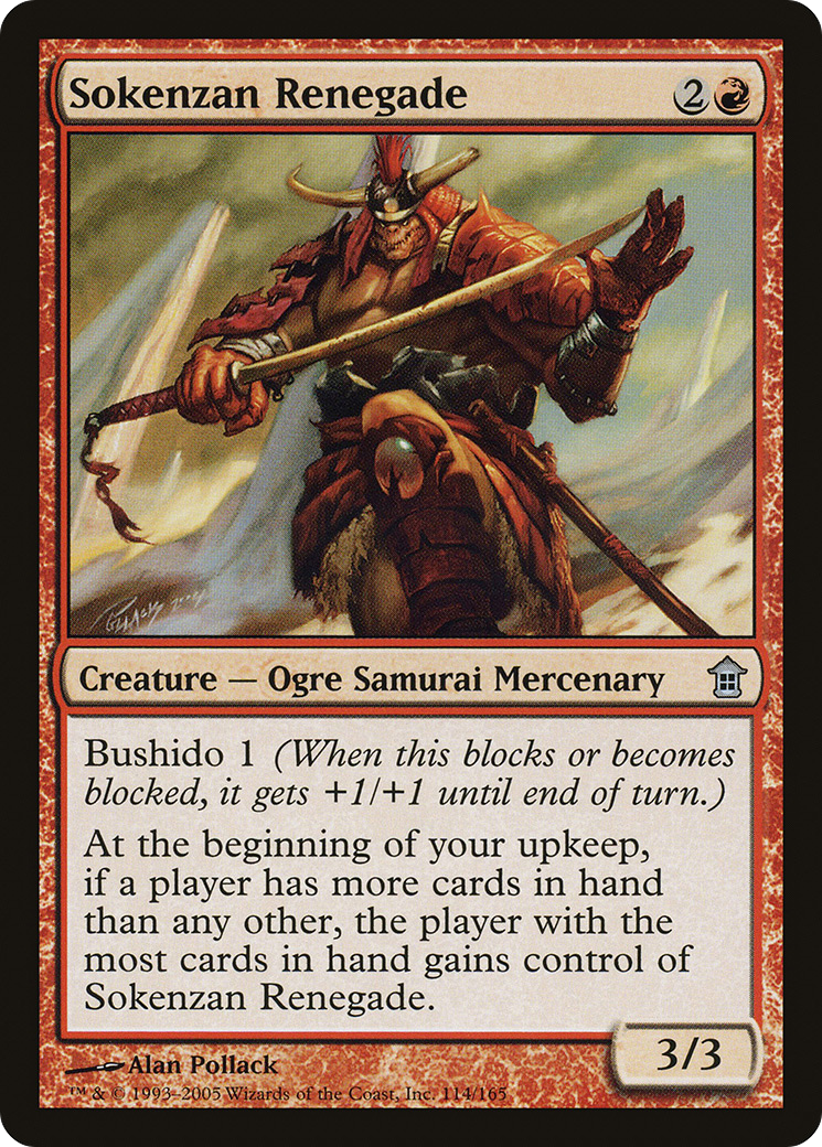 Sokenzan Renegade (SOK-114) [Saviors of Kamigawa] MTG Single Wizards of the Coast