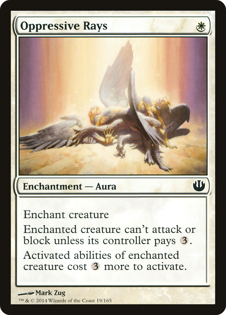 Oppressive Rays (JOU-019) [Journey into Nyx] MTG Single Wizards of the Coast