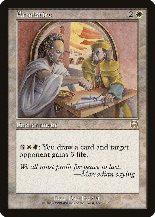 Armistice (MMQ-003) [Mercadian Masques] MTG Single Wizards of the Coast