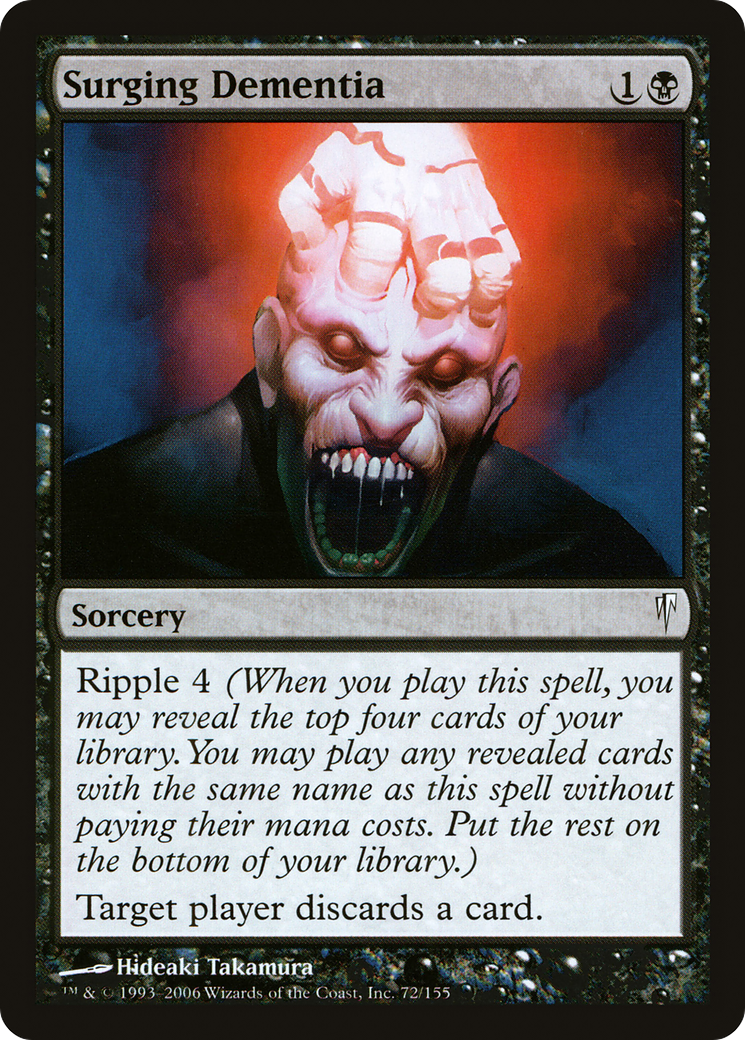 Surging Dementia (CSP-072) [Coldsnap] MTG Single Wizards of the Coast