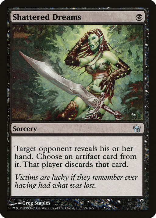 Shattered Dreams (5DN-059) [Fifth Dawn] MTG Single Wizards of the Coast