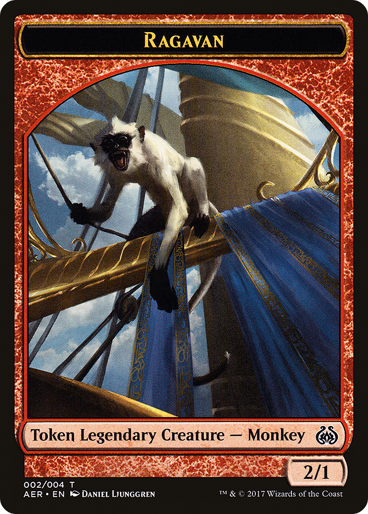 Ragavan (AER-002) [Tokens] Aether Revolt Tokens Foil MTG Single Wizards of the Coast