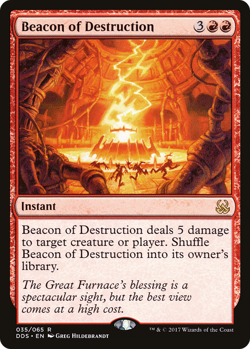 Beacon of Destruction (DDS-035) [Misc] Duel Decks: Mind vs. Might MTG Single Wizards of the Coast