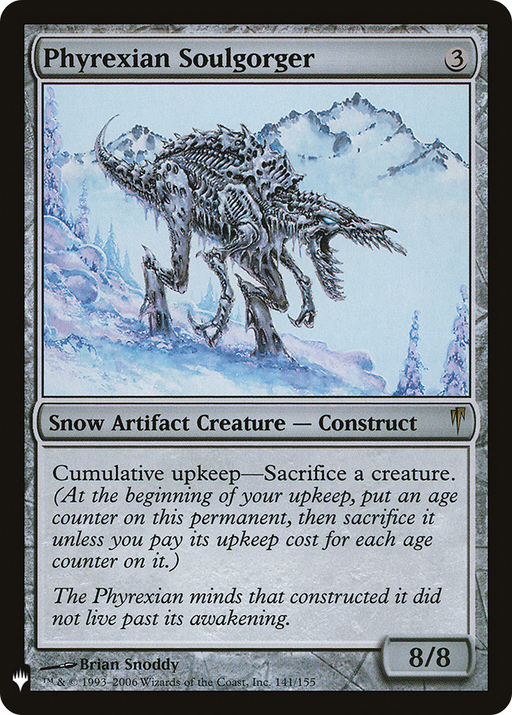 Phyrexian Soulgorger (LIST-141/155) [Mystery Booster] The List MTG Single Wizards of the Coast