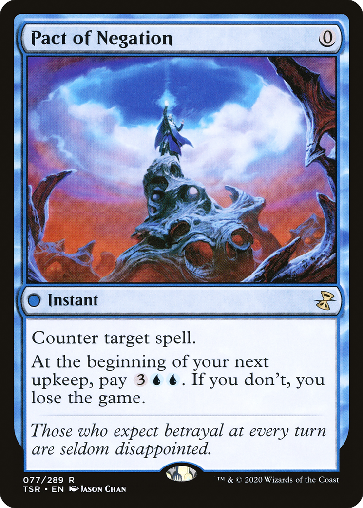 Pact of Negation (TSR-077) [Time Spiral Remastered] MTG Single Wizards of the Coast