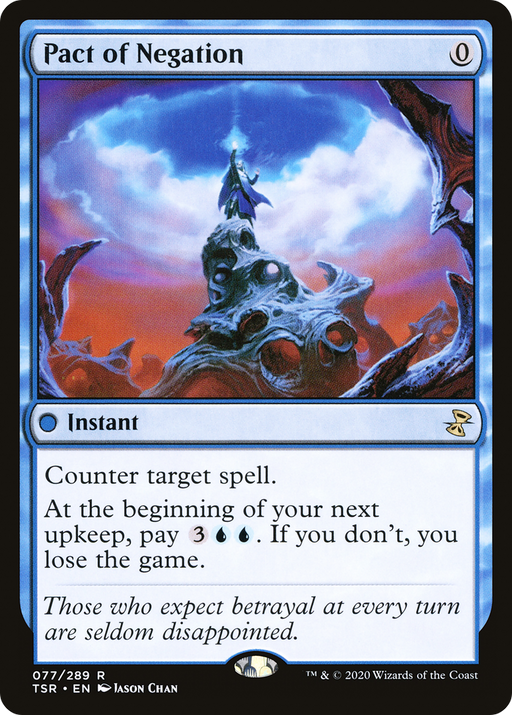 Pact of Negation (TSR-077) [Time Spiral Remastered] MTG Single Wizards of the Coast