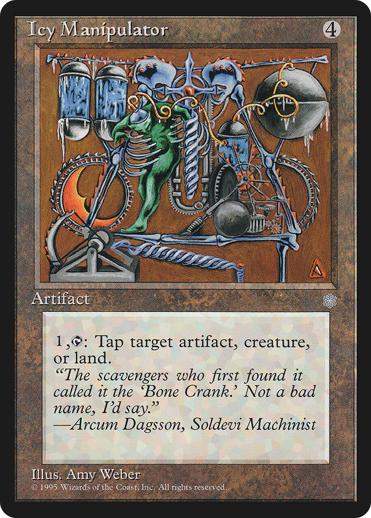 Icy Manipulator (ICE-) [Ice Age] MTG Single Wizards of the Coast