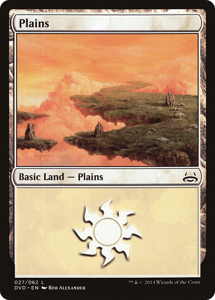 Plains (DD3-027) [Misc] Duel Decks Anthology: Divine vs. Demonic MTG Single Wizards of the Coast