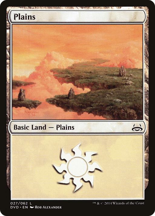 Plains (DD3-027) [Misc] Duel Decks Anthology: Divine vs. Demonic MTG Single Wizards of the Coast