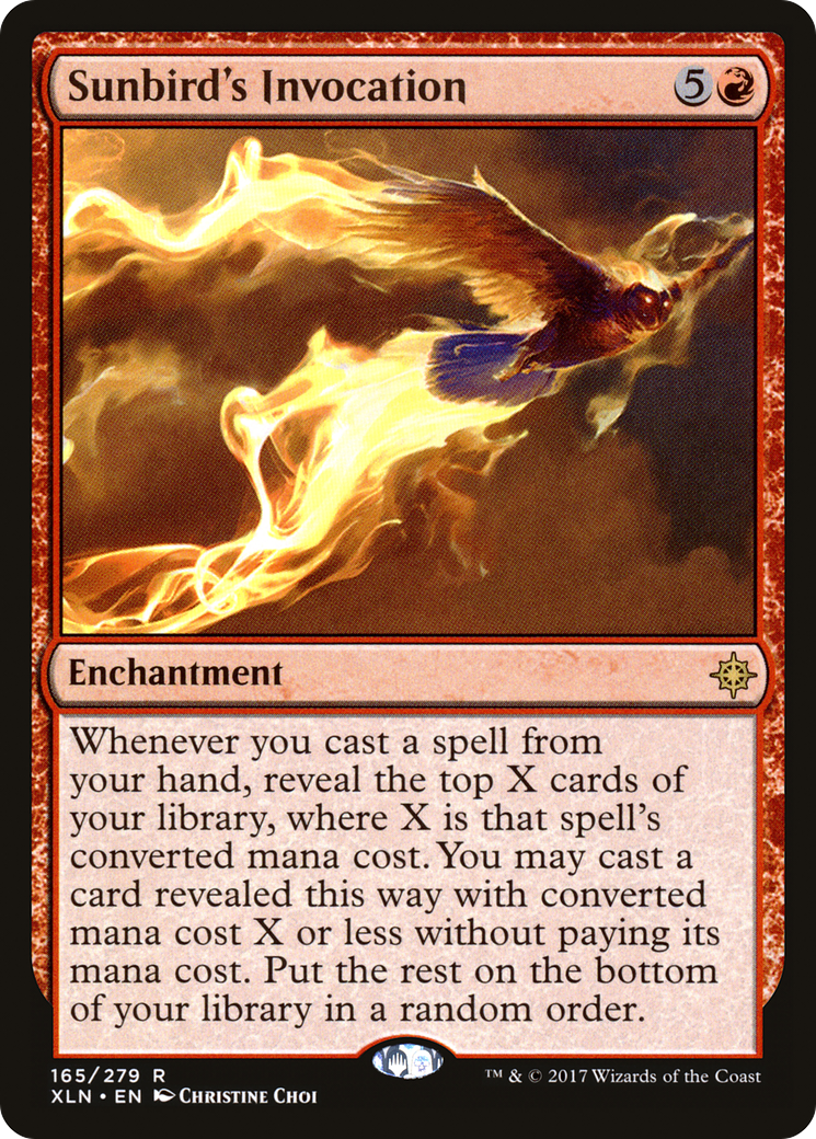 Sunbird's Invocation (XLN-165) [Ixalan] Foil MTG Single Wizards of the Coast