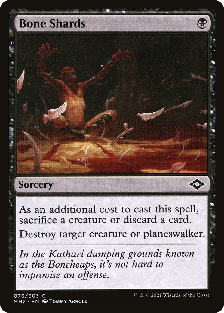 Bone Shards (MH2-076) [Modern Horizons 2] Foil MTG Single Wizards of the Coast