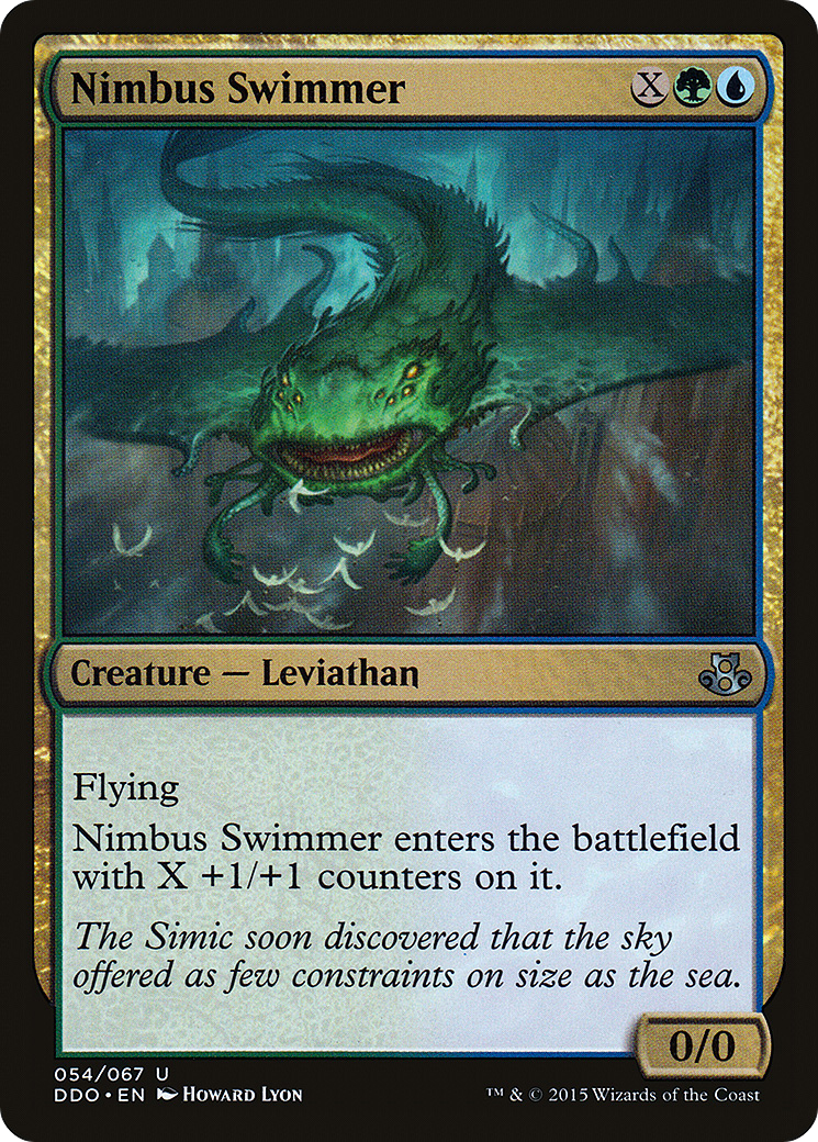 Nimbus Swimmer (DDO-054) [Misc] Duel Decks: Elspeth vs. Kiora MTG Single Wizards of the Coast