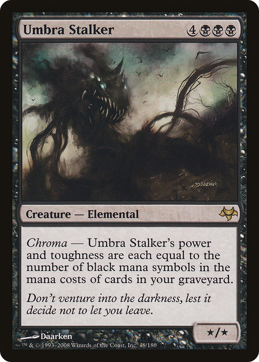 Umbra Stalker (EVE-048) [Eventide] MTG Single Wizards of the Coast
