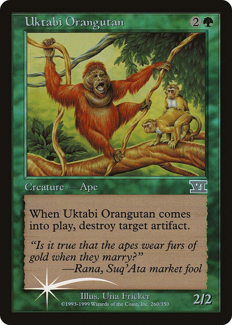 Uktabi Orangutan (ARENA-003) [Misc] Arena League 2000 Foil MTG Single Wizards of the Coast