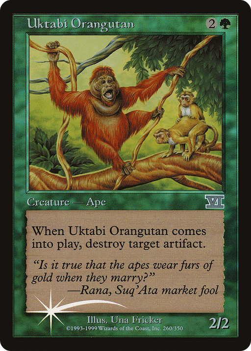 Uktabi Orangutan (ARENA-003) [Misc] Arena League 2000 Foil MTG Single Wizards of the Coast