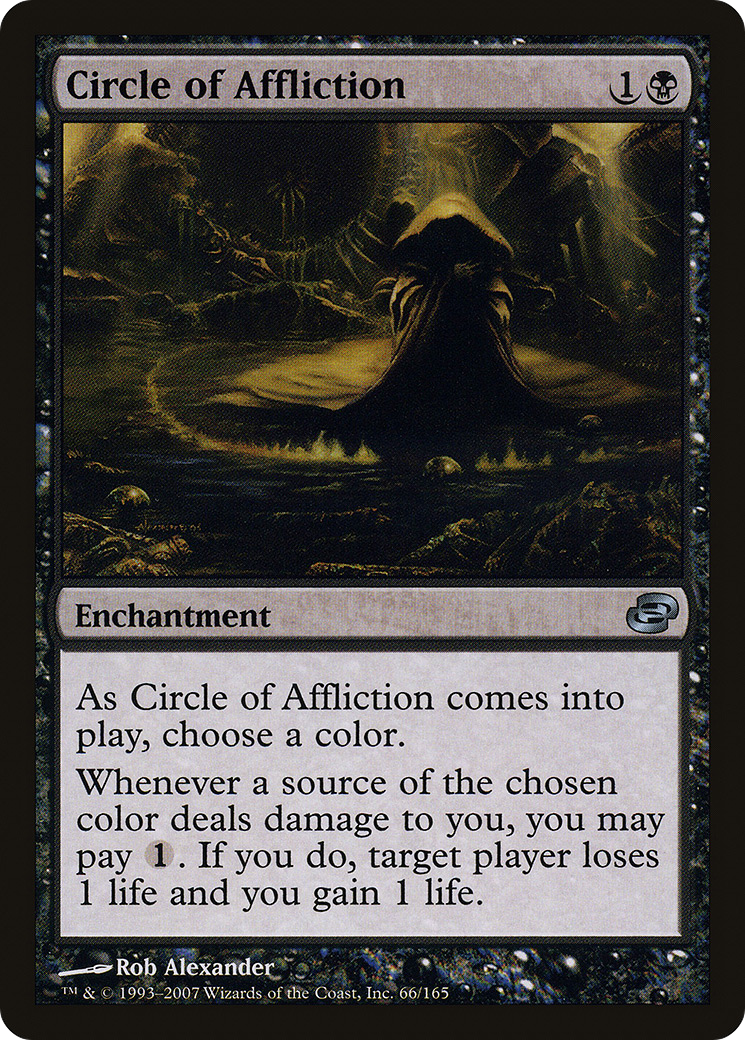 Circle of Affliction (PLC-066) [Planar Chaos] MTG Single Wizards of the Coast