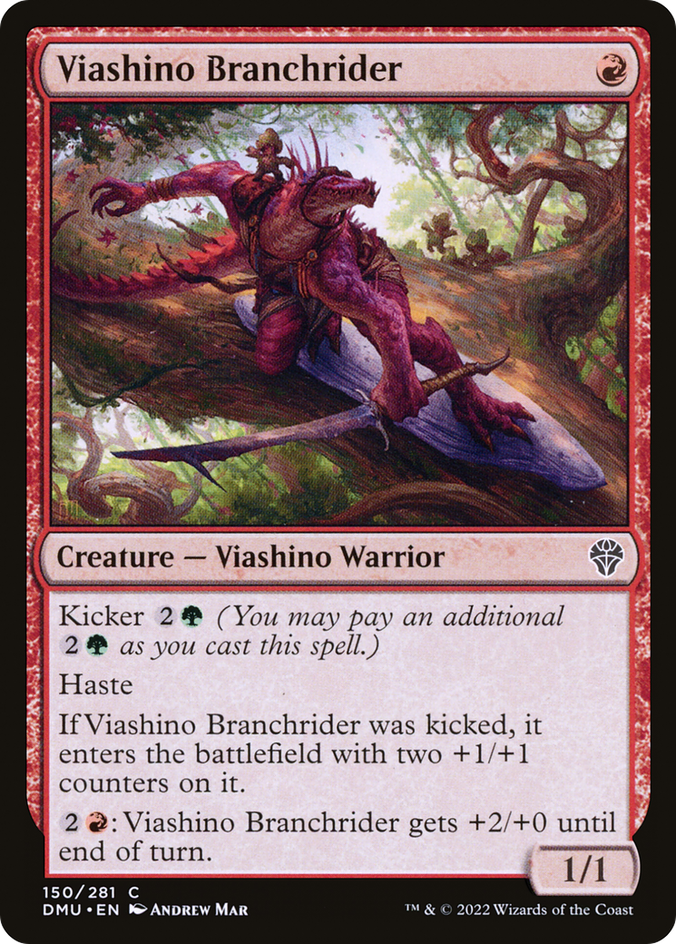 Viashino Branchrider (DMU-150) [Dominaria United] MTG Single Wizards of the Coast