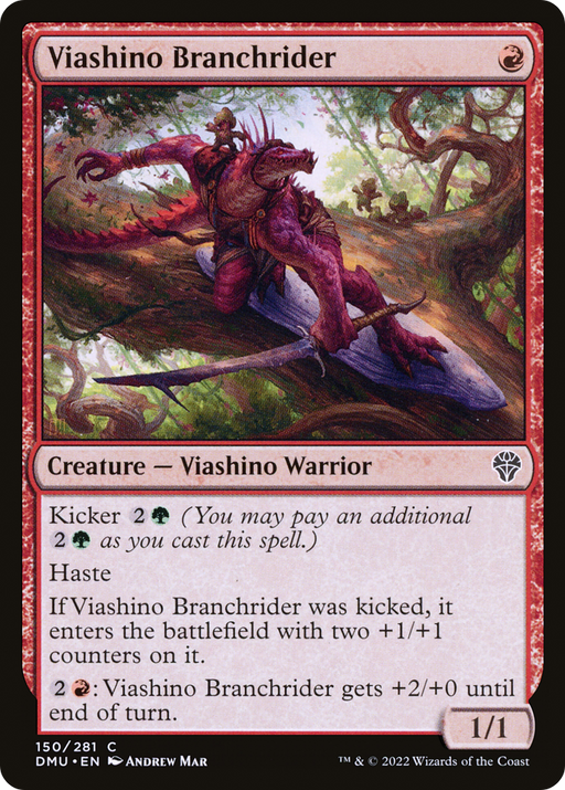 Viashino Branchrider (DMU-150) [Dominaria United] MTG Single Wizards of the Coast