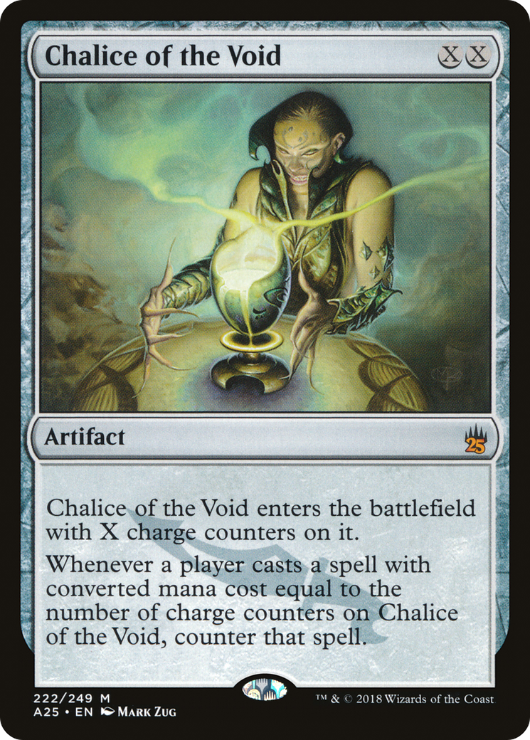 Chalice of the Void (A25-222) [Masters 25] MTG Single Wizards of the Coast