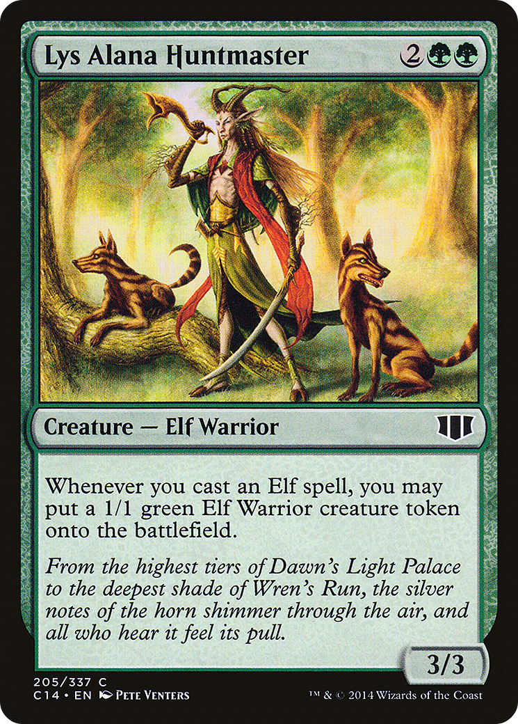 Lys Alana Huntmaster (C14-205) [Commander 2014] MTG Single Wizards of the Coast
