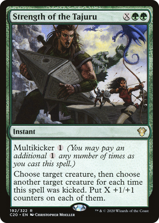 Strength of the Tajuru (C20-192) [Commander 2020] MTG Single Wizards of the Coast