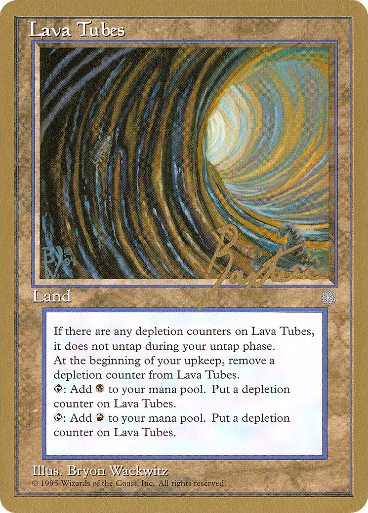 Lava Tubes (WCD-GB358) [Misc] Pro Tour Collector Set MTG Single Wizards of the Coast