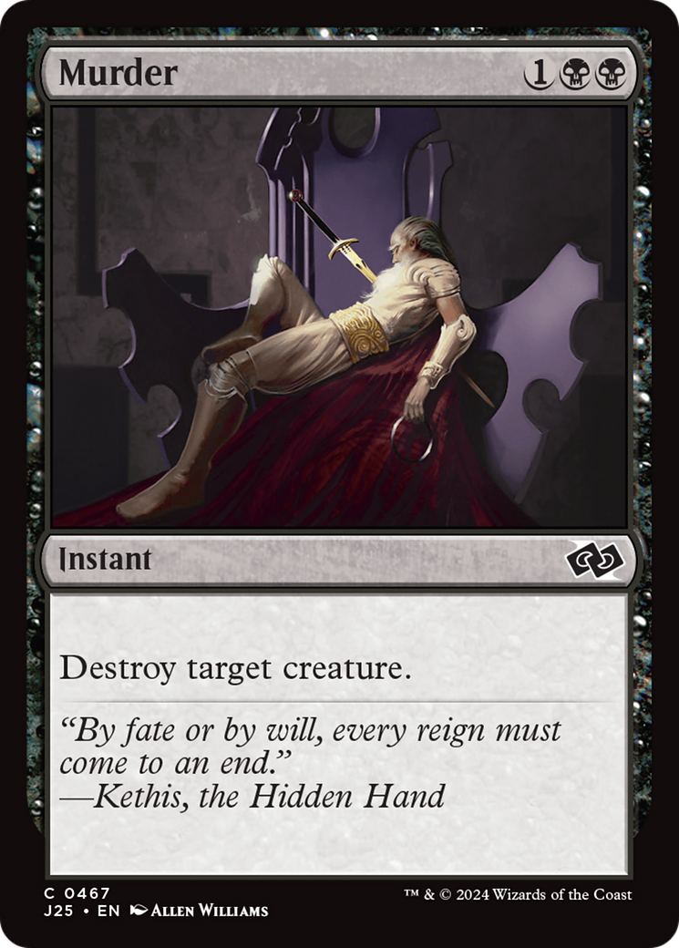 Murder (J25-467) [Foundations Jumpstart] MTG Single Wizards of the Coast