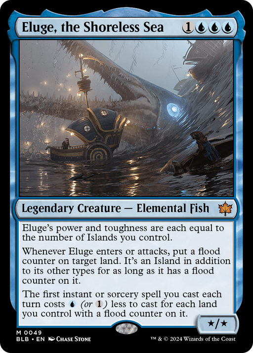 Eluge, the Shoreless Sea (BLB-049) [Bloomburrow] MTG Single Wizards of the Coast